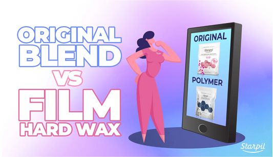 Original Blend vs Film Hard Wax