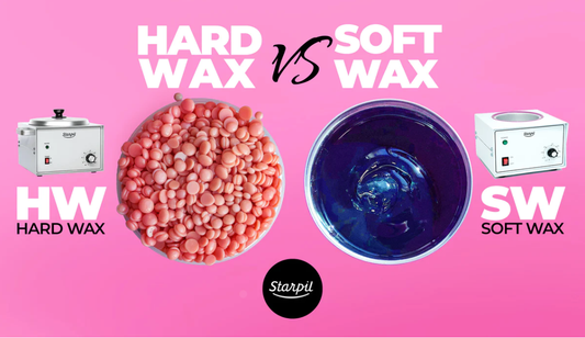 Was ist der Unterschied zwischen Hard Wax vs Soft Wax?